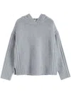 Chinti & Parker Cashmere Hoodie In Grey