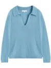 Chinti & Parker Cashmere Sweater In Blue