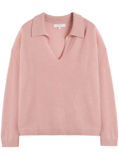 Chinti & Parker Cashmere Sweater In Pink