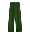 CHINTI & PARKER CASHMERE WIDE-LEG SWEATPANTS