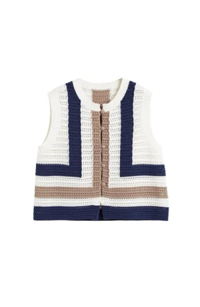 CHINTI & PARKER CHINTI & PARKER COTTON CAPRI VEST