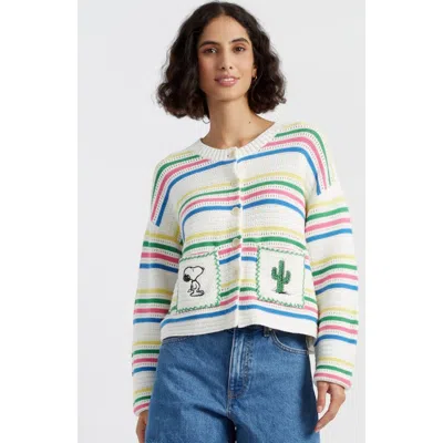CHINTI & PARKER CHINTI & PARKER COTTON PEANUTS VACATION CARDIGAN