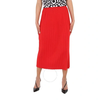 Chinti & Parker Chinti And Parker Ladies Day Dreamer Pleated Skirt In Red