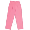 CHINTI & PARKER CHINTI AND PARKER LADIES PEONY POP WOOL-TWILL FLARED TROUSERS