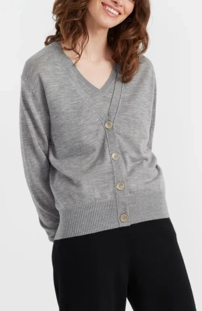 CHINTI & PARKER CHINTI & PARKER PURE MERINO ULTRA FINE V-NECK KNIT CARDIGAN