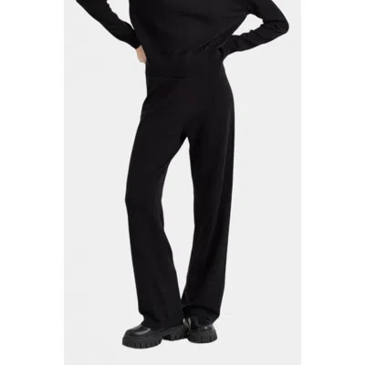 Chinti & Parker Wide-leg Track Pants In Black