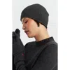 Chinti & Parker Knitted Beanie In Charcoal