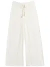 Chinti & Parker Cotton Wide-leg Trousers In White