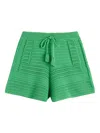 Chinti & Parker Cotton Crochet Short