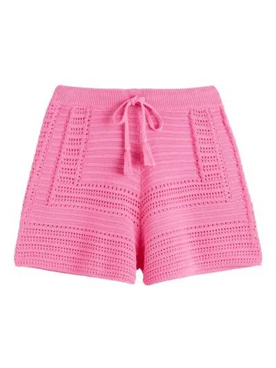 Chinti & Parker Crochet-knit Shorts