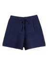 Chinti & Parker Crochet-knit Shorts