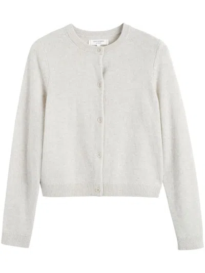 Chinti & Parker Cropped Cashmere Cardigan In Neutrals