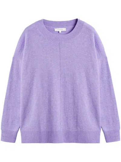 Chinti & Parker Drop-sleeve Sweater In Purple