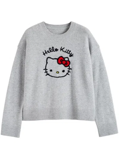 Chinti & Parker Hello Kitty Sweater In Grau