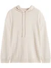 Chinti & Parker Knitted Hoodie In Neutrals