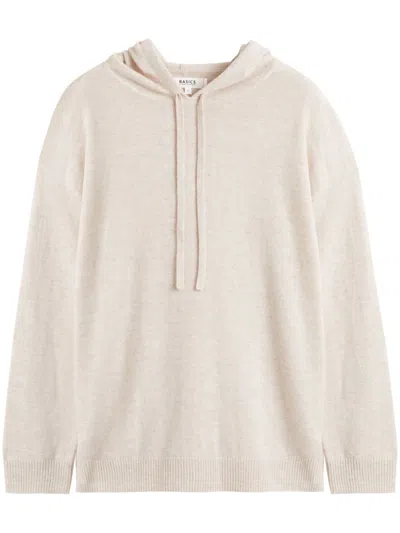 Chinti & Parker Knitted Hoodie In Neutrals