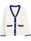 Chinti & Parker Nautical Cardigan In Neutrals