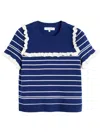 Chinti & Parker Nautical T-shirt In Blue