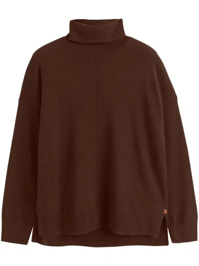 Chinti & Parker Roll-neck Jumper In Brown