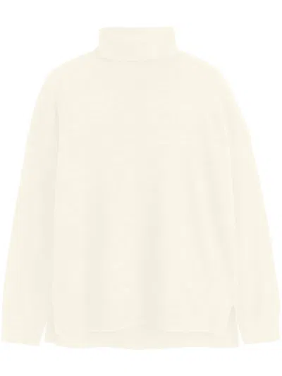 Chinti & Parker Roll-neck Knitted Jumper In Neutrals