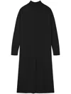 Chinti & Parker Roll-neck Midi Dress In Black