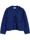 Chinti & Parker Sea Breeze Jacket In Blue