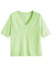 Chinti & Parker Short-sleeve Sweater In Green
