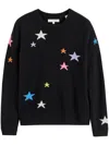 Chinti & Parker Star Jumper In Black