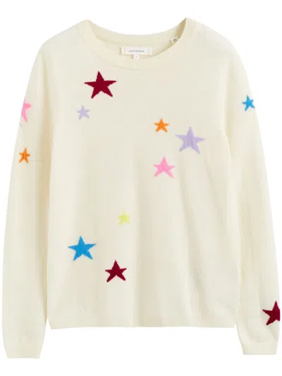 Chinti & Parker Star Jumper In Neutrals