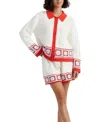 Chinti & Parker Crochet-knit Shirt