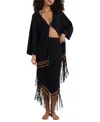 Chinti & Parker Laura Whitmore Beaded Kaftan Dress
