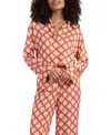 Chinti & Parker Paradise Pyjama Top In Terracotta
