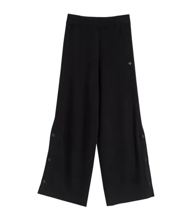 Chinti & Parker Wool-cashmere Bessy Trousers In Black