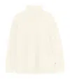 Chinti & Parker Roll-neck Knitted Jumper In Cream