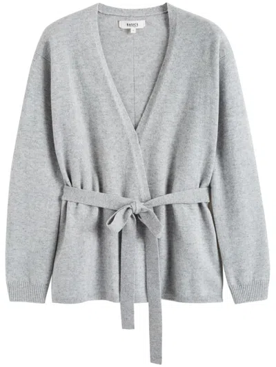 Chinti & Parker Wrap Cardigan In Grey