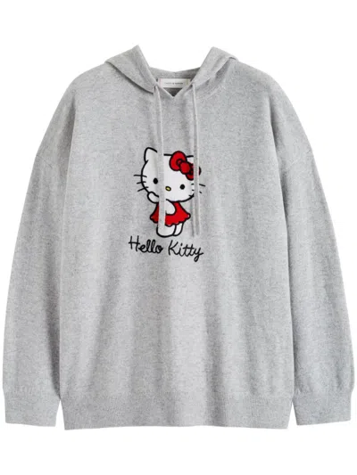 Chinti & Parker X Hello Kitty Hoodie In Grau