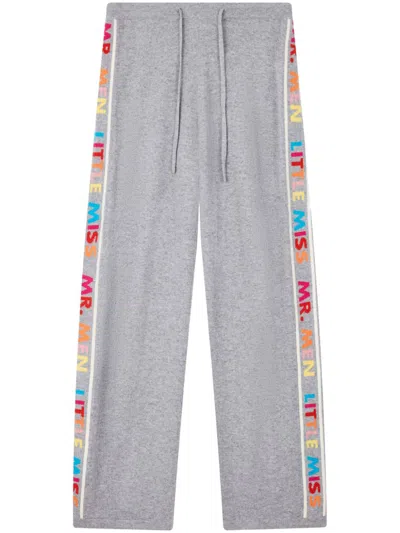 Chinti & Parker X Mr. Men And Little Miss Graphic-print Sweatpants In Grey