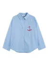 Chinti & Parker X Peanuts Snoopy Anchor Pajama Set In Blue