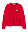 Chinti & Parker X Peanuts Wool-cashmere Sweater In Multi
