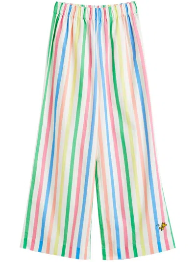 CHINTI & PARKER X SNOOPY STRIPED TROUSERS