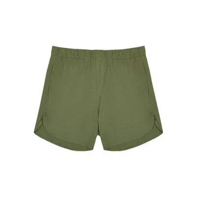Chirimoya Men's Leisure Shorts - Dark Green