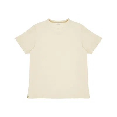 Chirimoya Neutrals Men's Classic T-shirt - Cream In White