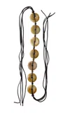 Chis Studio Palm Springs Belt In Gold