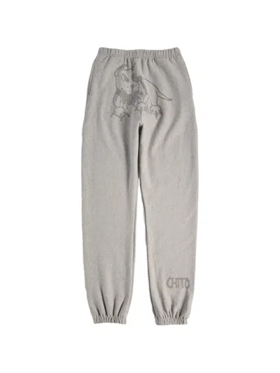 Chito Grey Track Pants In Gray