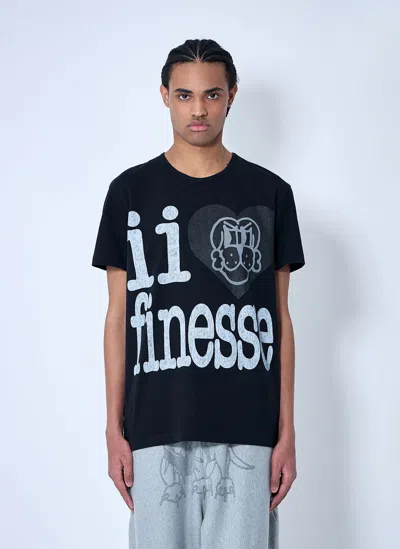 Chito Ii Heart Finesse T-shirt In Black