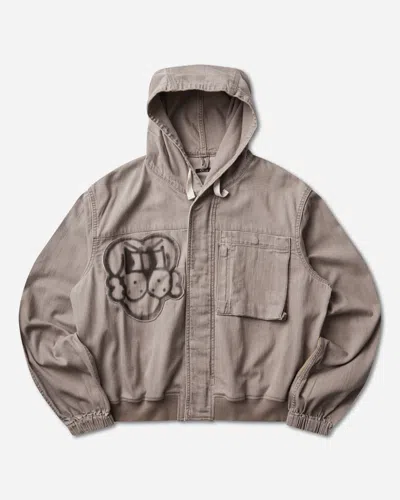 Chito Men S Asesine Reflective Finesse Pup Hooded Light Jacket In Neutral