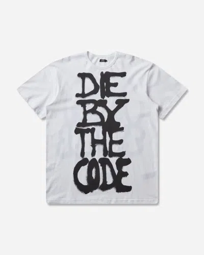 Chito Men S Die By The Code T-shirt In White