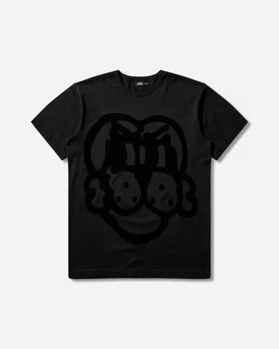 Chito Men S Flocked Pup T-shirt In Black
