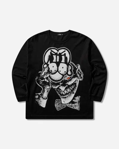 Chito Men S Mask Longsleeve T-shirt In Black