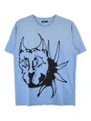Chito Mika Graphic-print Cotton T-shirt In Blue